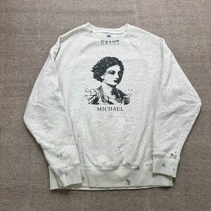 Saint Michael Sweatshirt Mens XL Gray 2021 AW Japanese